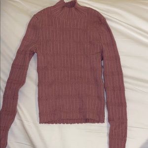 High neck long sleeve